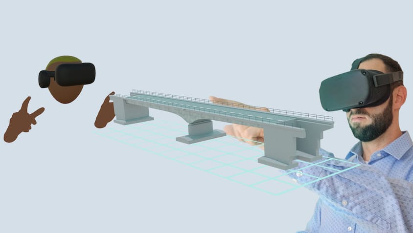 Digitale Zwillinge vorantreiben: Besprechungen in virtuellen Umgebungen